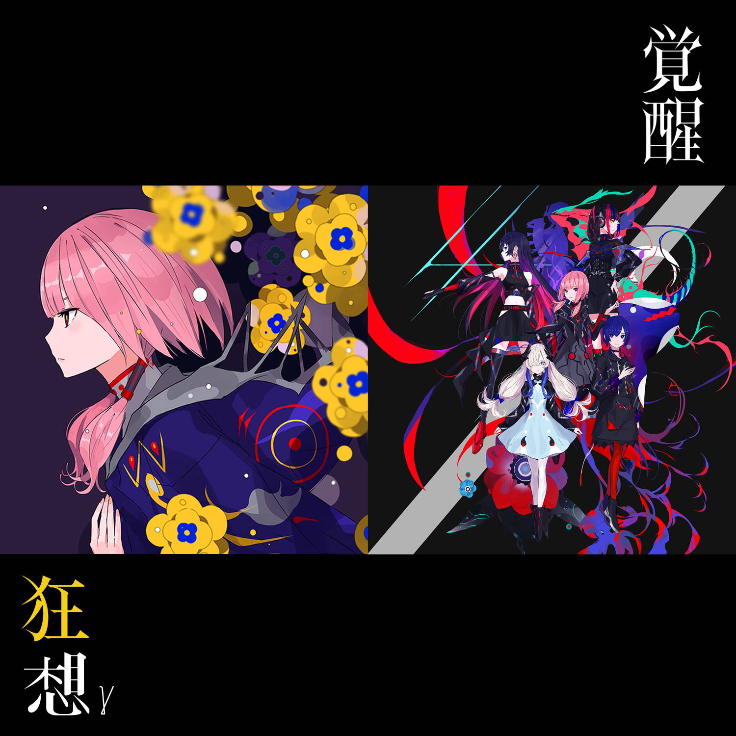 V.W.P 2nd ALBUM「覚醒」&花譜3rd Remix ALBUM「狂想γ」 – FINDME