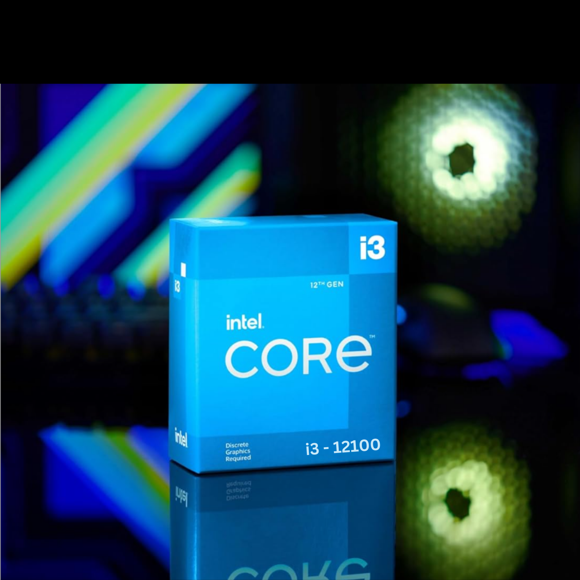 Intel Core I3 12th Gen, i3-12100 Quad-Core 3.30 Ghz Processor, LGA