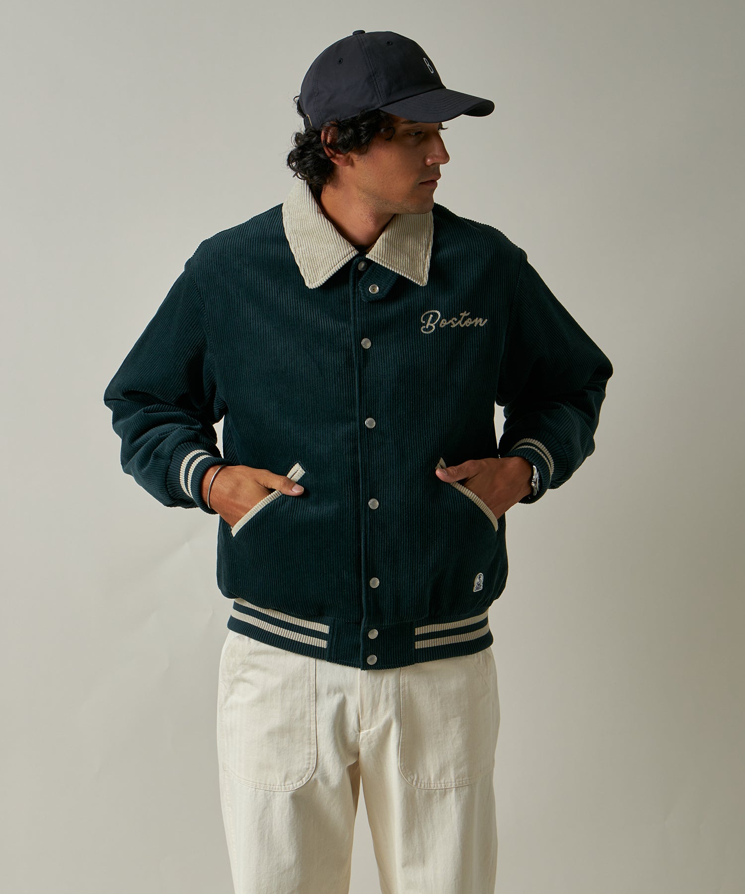 FIDELITY X SKOOKUM] AWARD JACKET (D.Green)｜コーデュロイジャケット