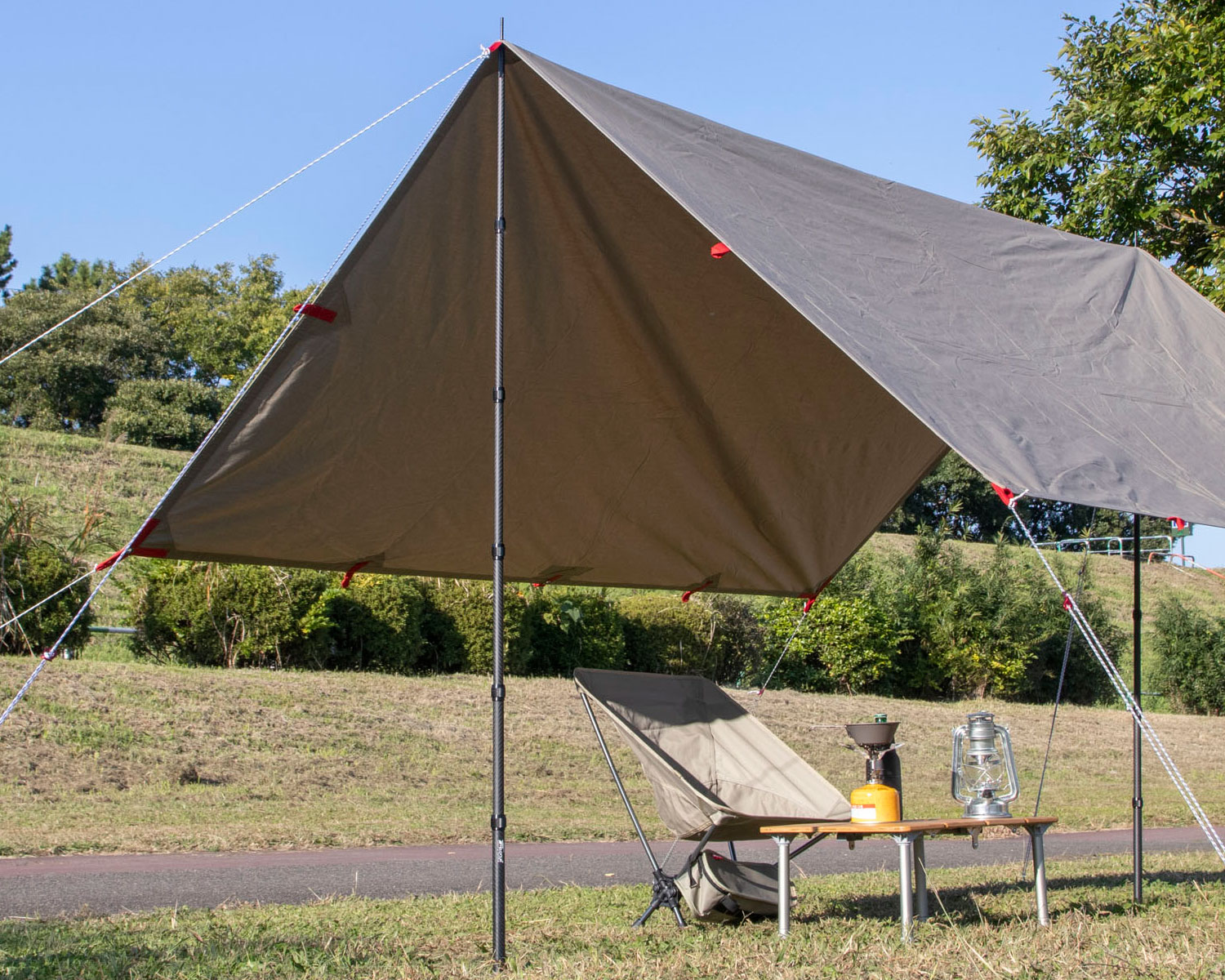 FIELDOOR（フィールドア） | 伸縮式カーボンテントポール180