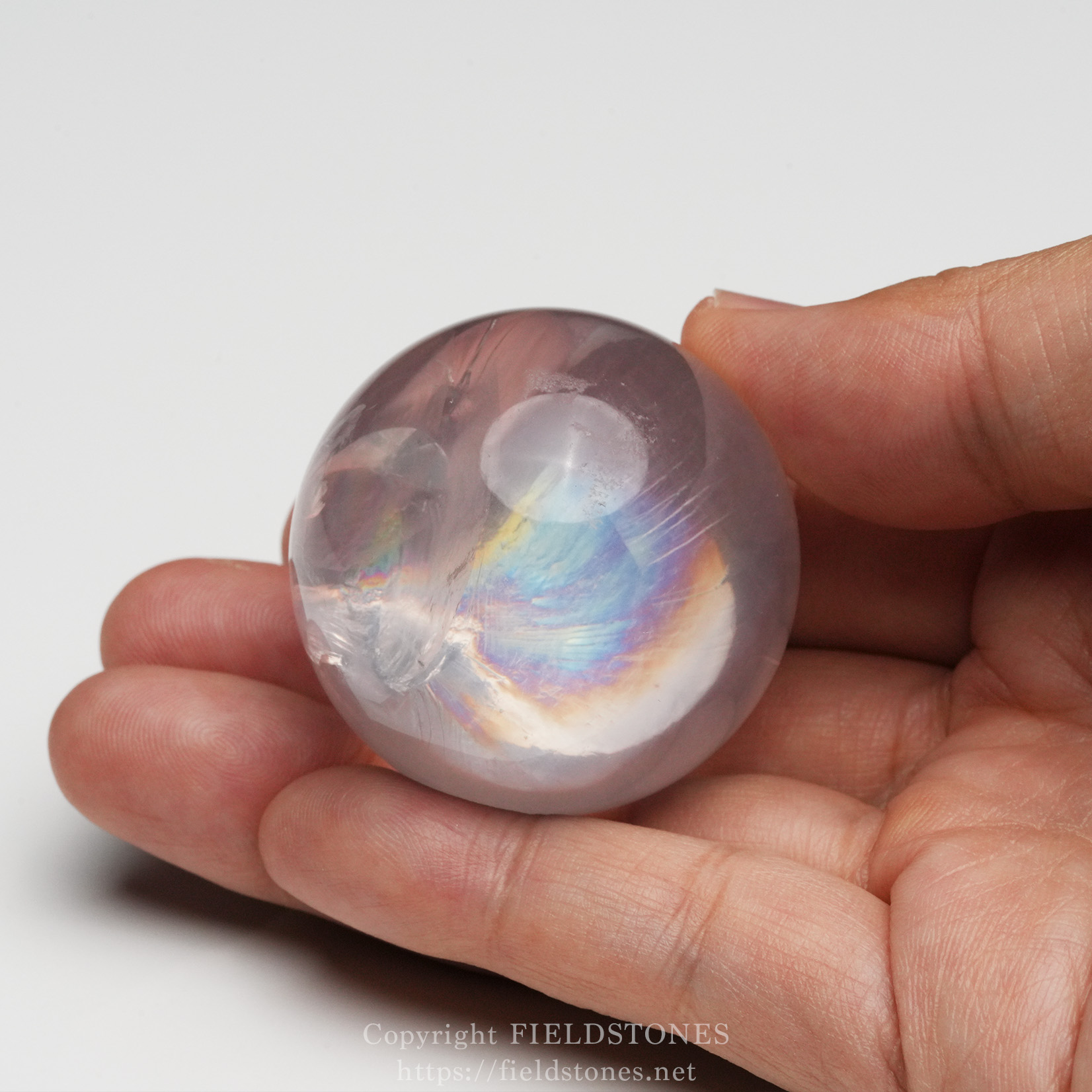 異次元レベルの美しさ！スーパーレインボースターローズクォーツ