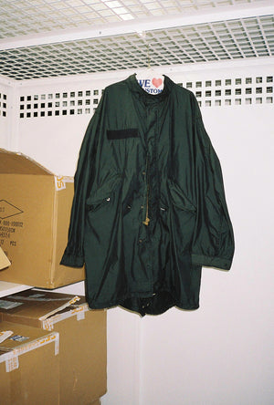 FIFTH x M-65 Fishtail Over-Dyed Black モッズパーカー フィッシュ