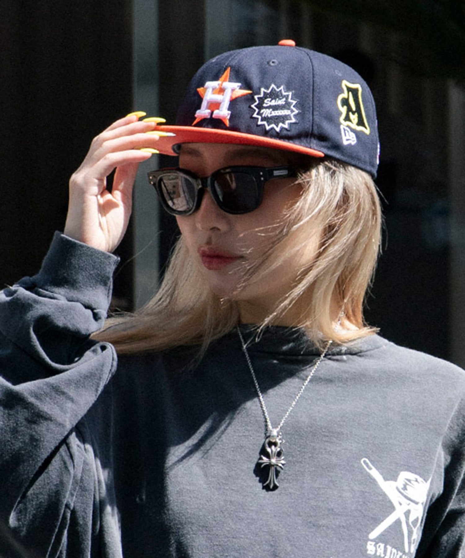 RC 9FIFTY ヒューストン・アストロズ ネイビー オレンジバイザー