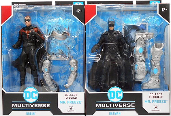 DC Multiverse (Mr. Freeze Wave) Batman and Robin by McFarlane