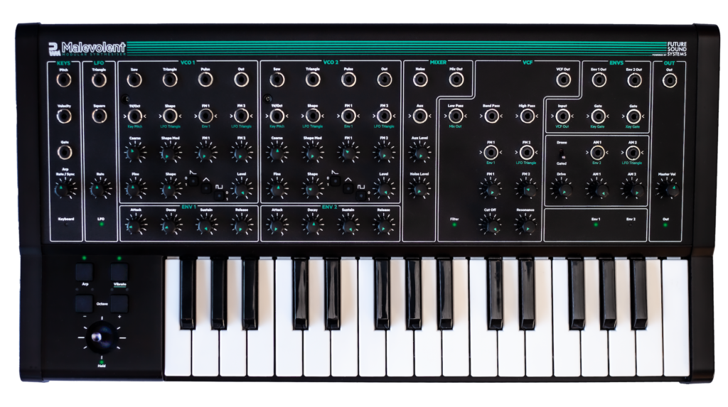 ロック・サウンドの中で活用できるシンセサイザー ~ PWM Malevolent