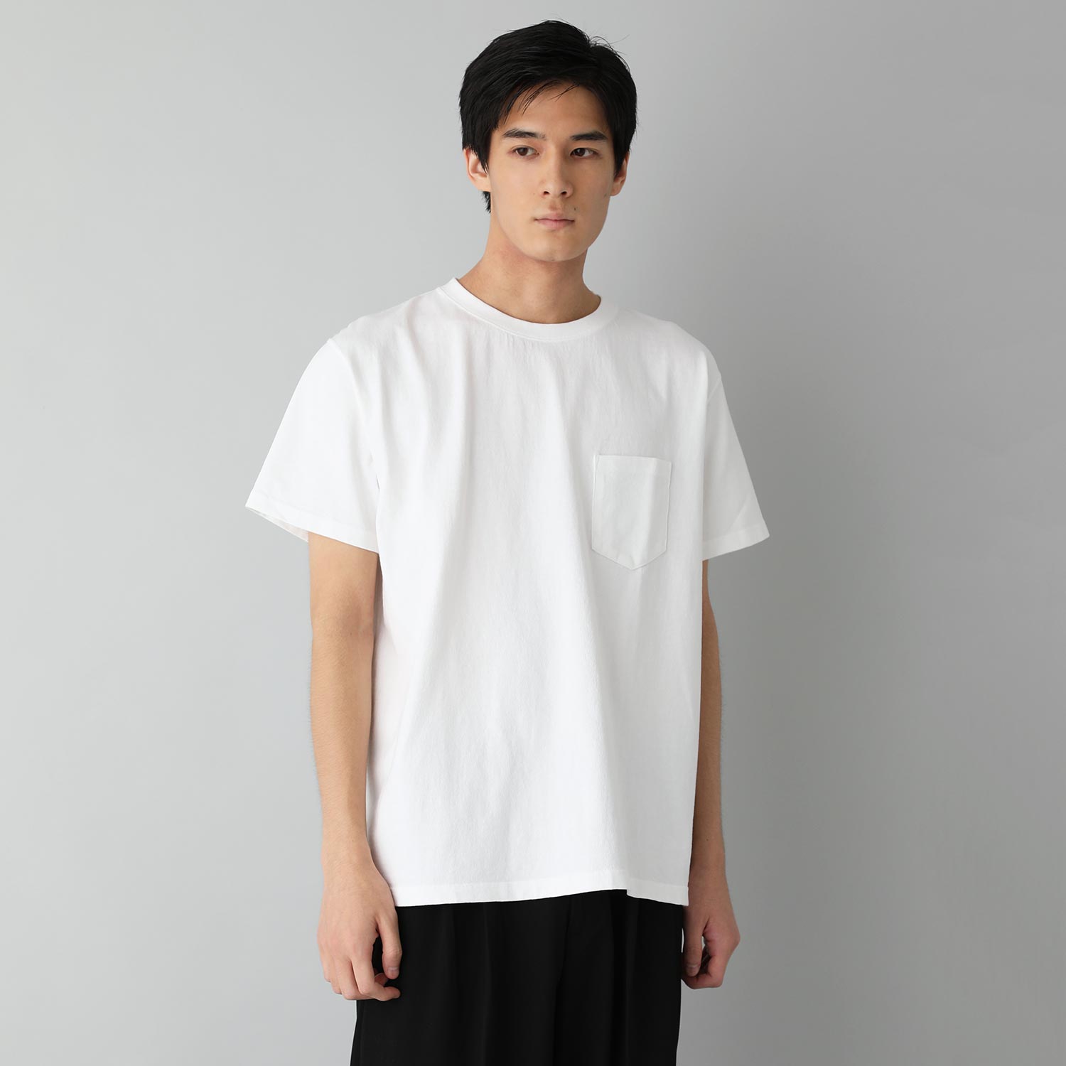 039】ASIC HEAVY WEIGHT ポケットTシャツ｜ランドリーTシャツ公式通販