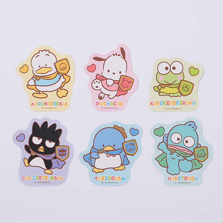 はぴだんぶい おまもり隊っ！ トレーディングダイカットステッカー