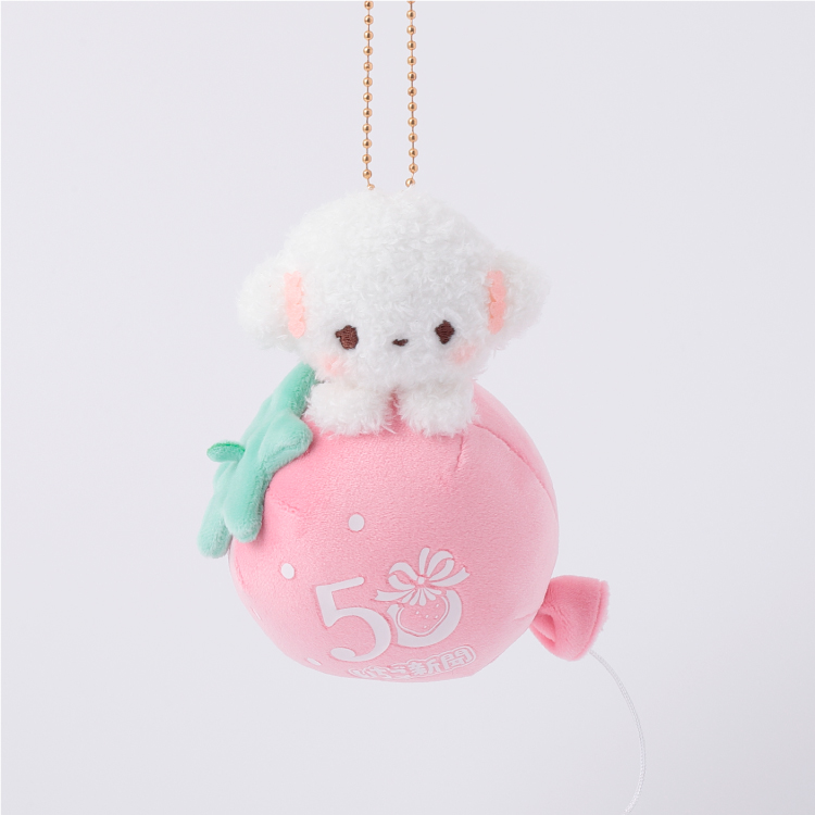 こぎみゅん ふわむにゅまんまるマスコット ピンク｜むにゅぐるみ