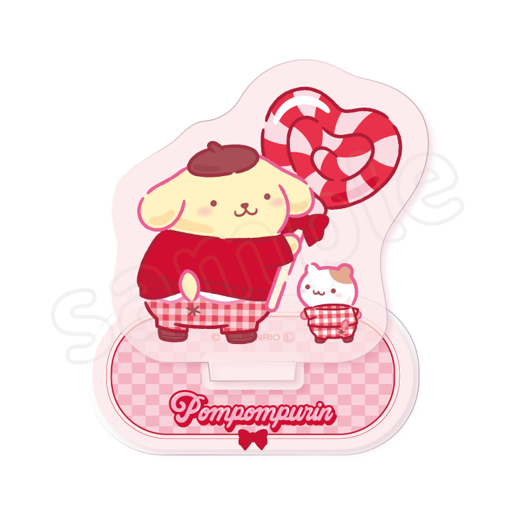 ポムポムプリン ハッピーシェアパンケーキマスコット｜むにゅぐるみ