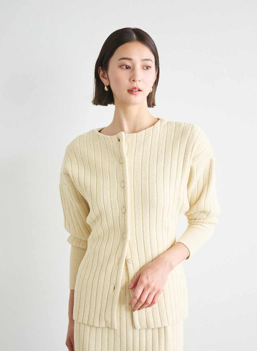 ブークレミドルカーディガン｜LOUNIE（ルーニィ）公式サイト／公式