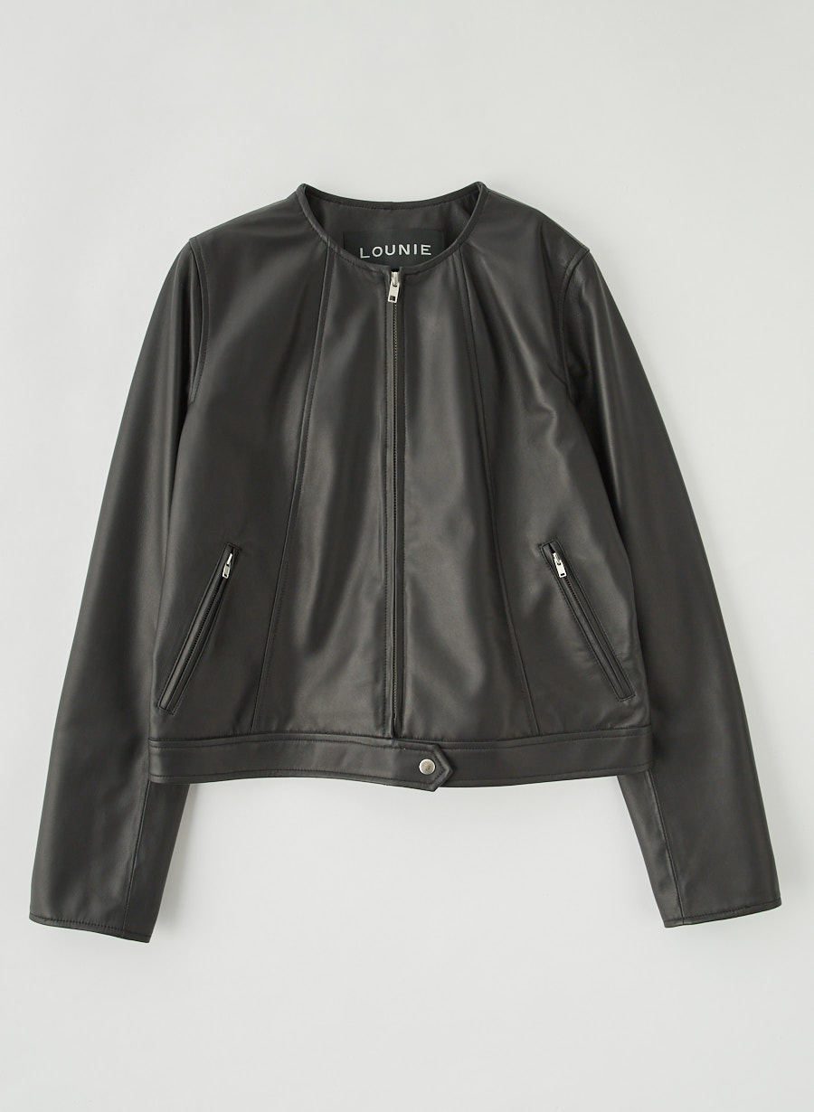 レザーシングルジャケット｜LOUNIE（ルーニィ）公式サイト／公式