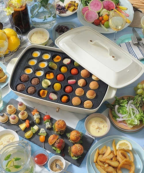 FS】ホットプレート グランデサイズ ホワイトの通販 | BRUNO online