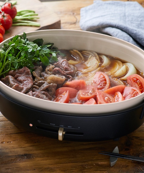 オーバルホットプレート グレージュの通販 | BRUNO online