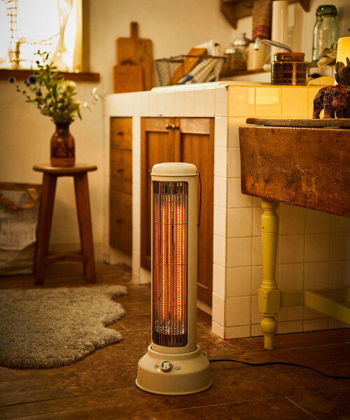 カーボンヒーターNostalStovewide グレージュの通販 | BRUNO online