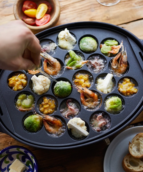 オーバルホットプレート用たこ焼きプレート の通販 | BRUNO online