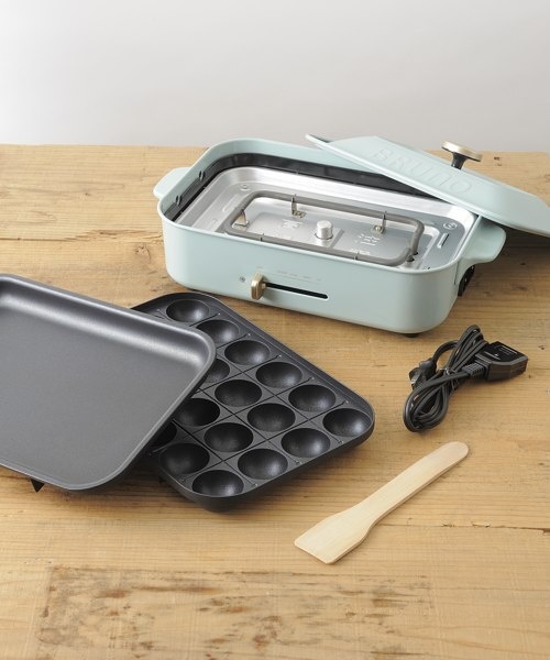 BRUNO ENJOY+】コンパクトホットプレート セラミックコート鍋＋