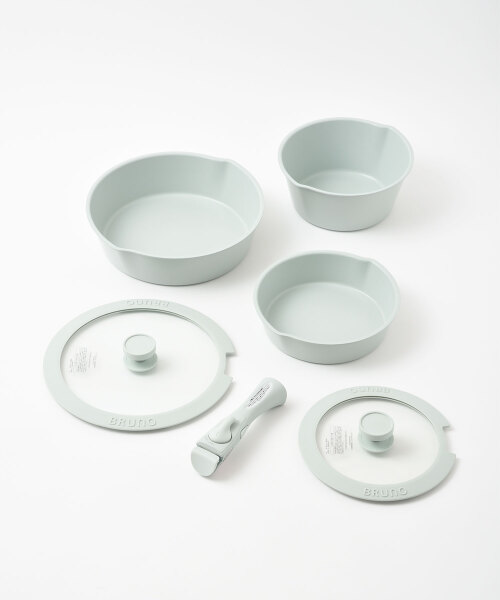 フライパン6点セット PBE+ギフトバッグ ピンクベージュの通販 | BRUNO