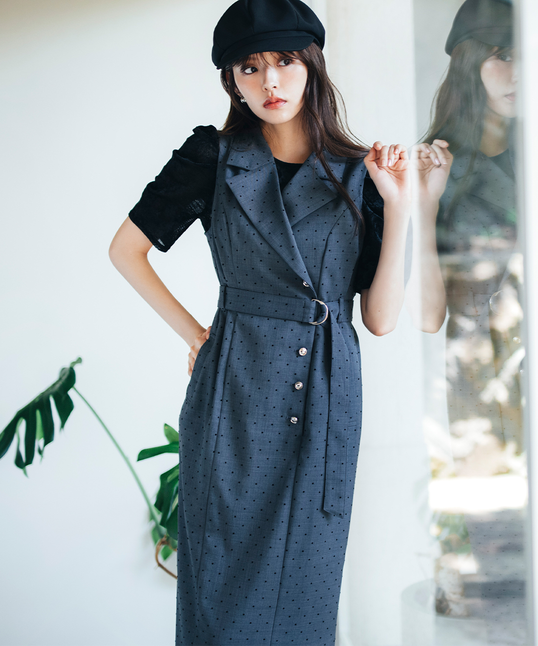 ヘムフレアジャケットワンピース｜PETAL ONLINE（ペタルオンライン）