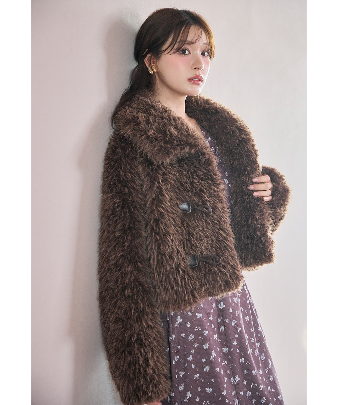 フェイクファーダッフルコート｜PETAL ONLINE（ペタルオンライン）