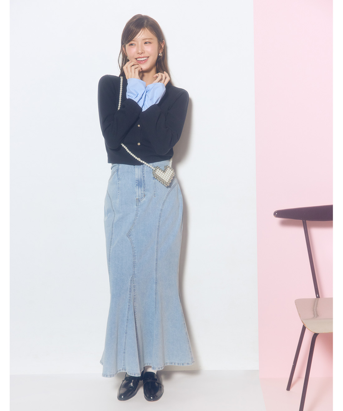 デニムマーメイドスカート｜PETAL ONLINE（ペタルオンライン）