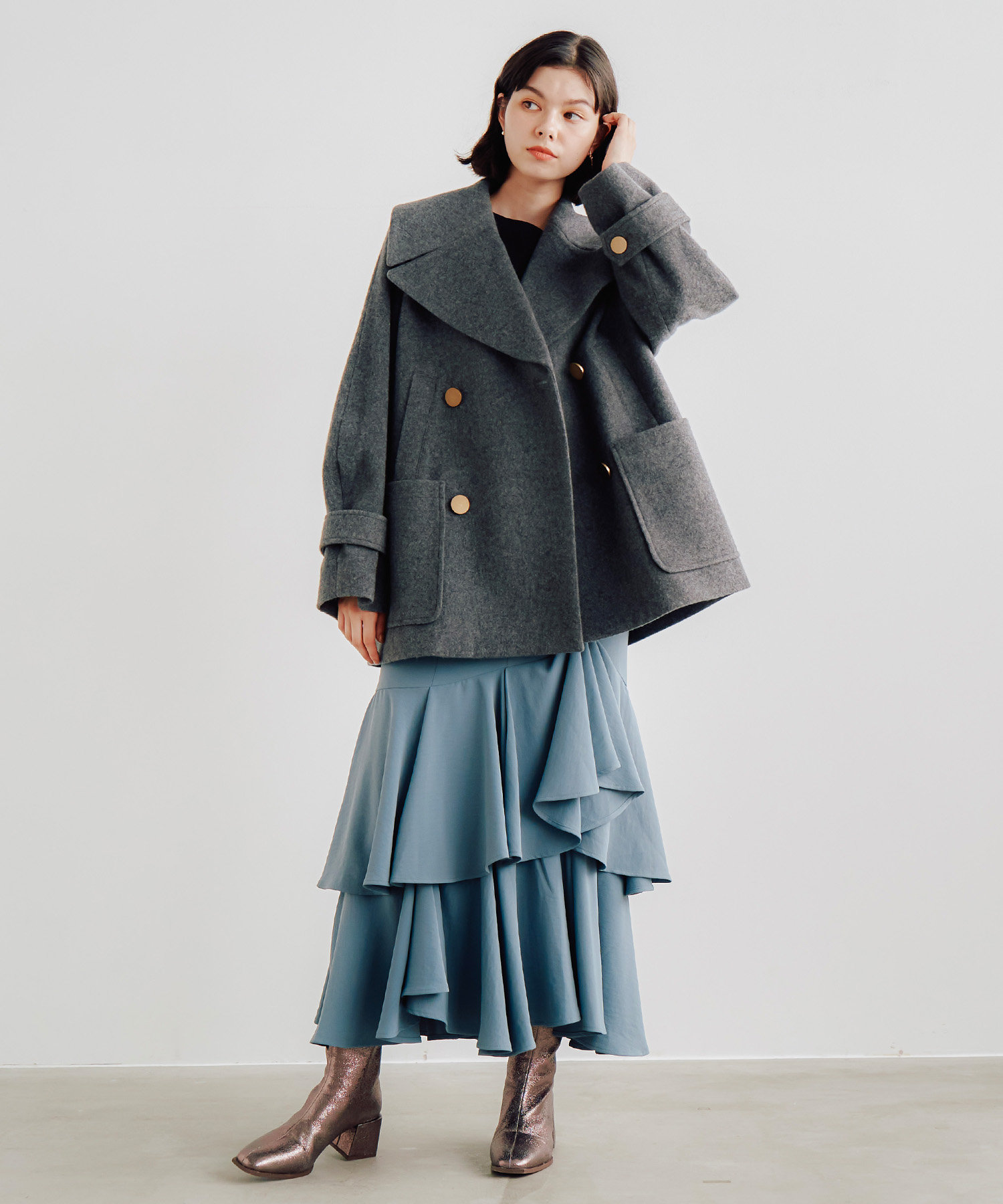 インペリアルモッサショートPコート｜PETAL ONLINE（ペタルオンライン）