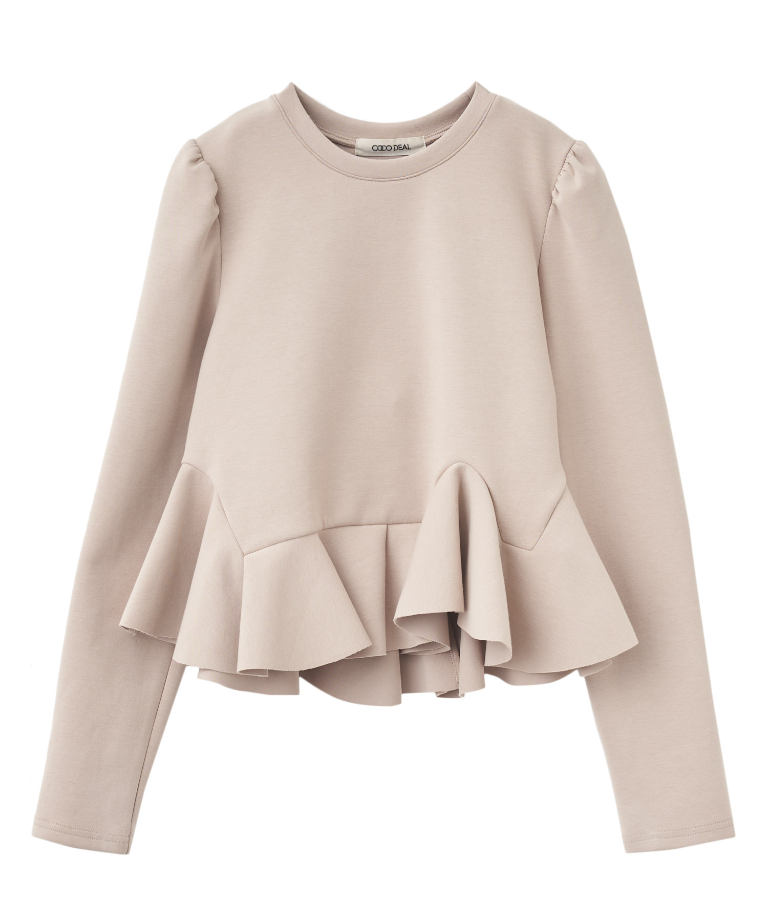 アシメペプラムブラウス｜PETAL ONLINE（ペタルオンライン）