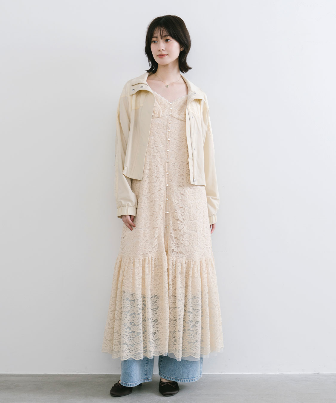 レースキャミワンピース｜PETAL ONLINE（ペタルオンライン）