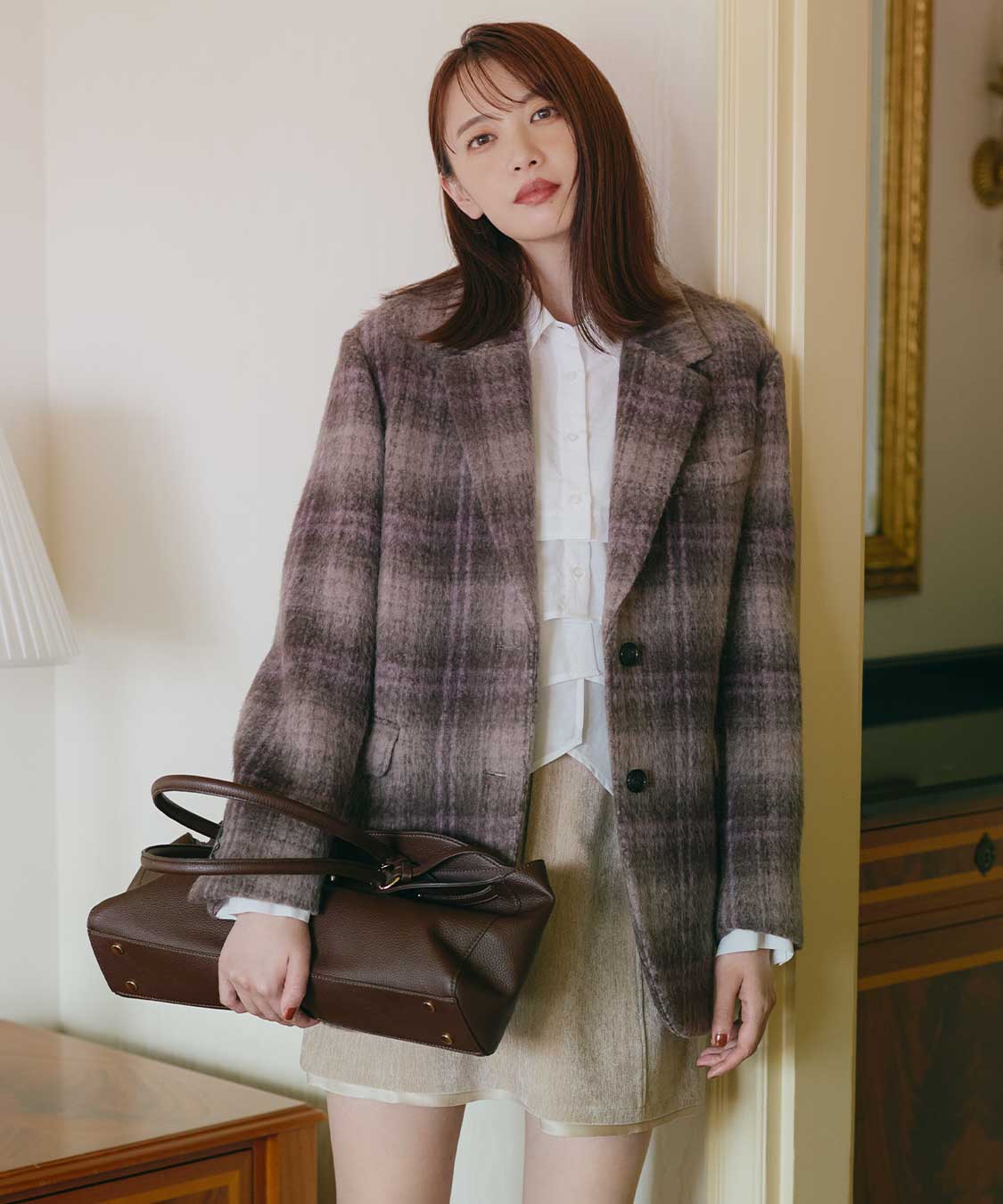 ウールシャギージャコット｜PETAL ONLINE（ペタルオンライン）