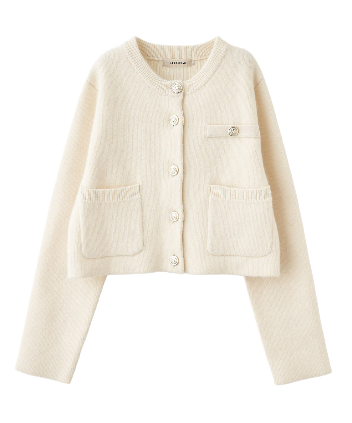 ラクーン混ダブルフェイスニットカーディガン｜PETAL ONLINE（ペタル