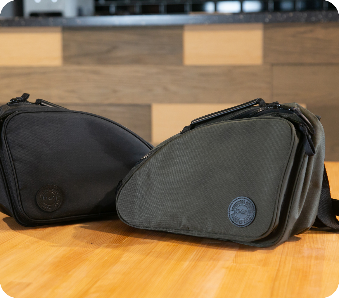 片麻痺の方、高齢者、子育て中のママのためのバッグ 「U-GO universal