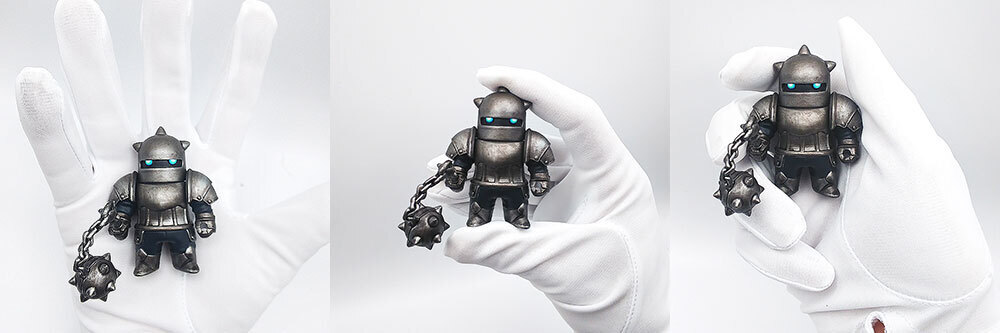 組み合わせ自由の甲冑騎士フィギュア「メタルアーマーズ」がCAMPFIREで