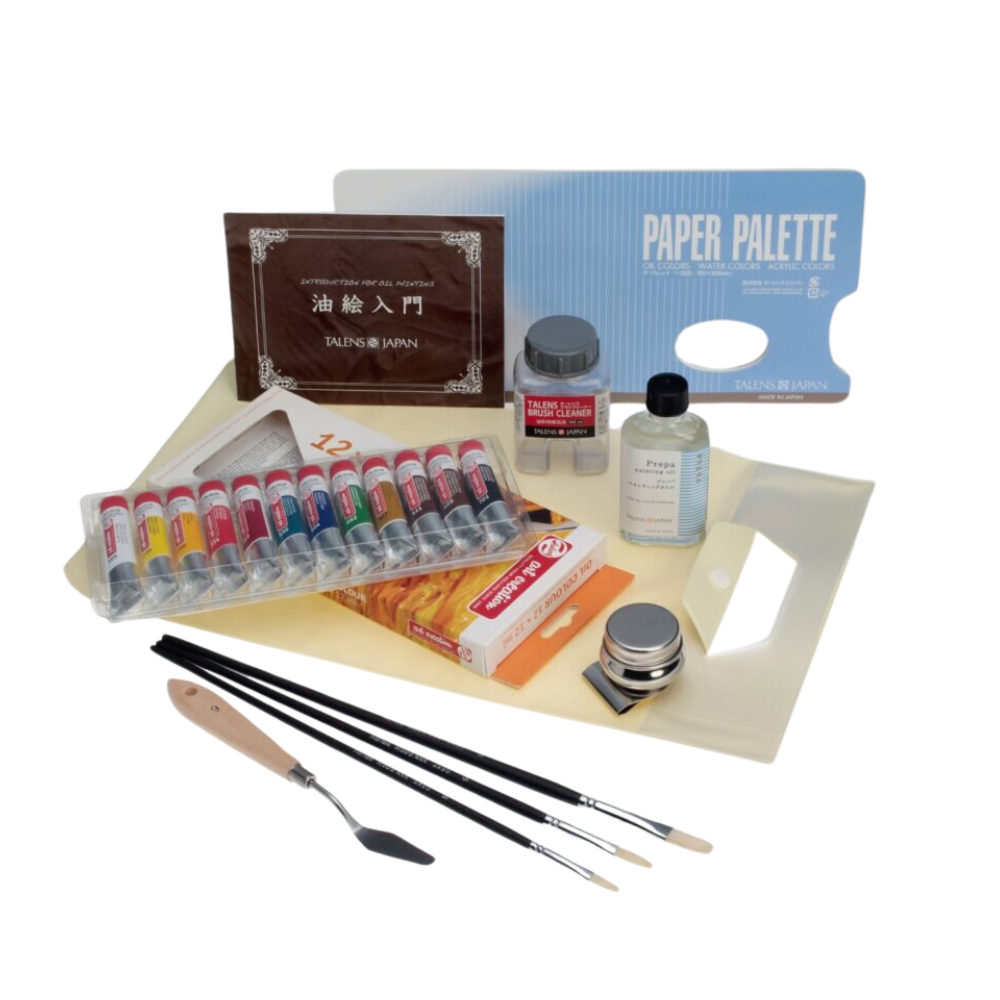 ターレンス アートクリエーション 油絵具スケッチセット Sビニール付D