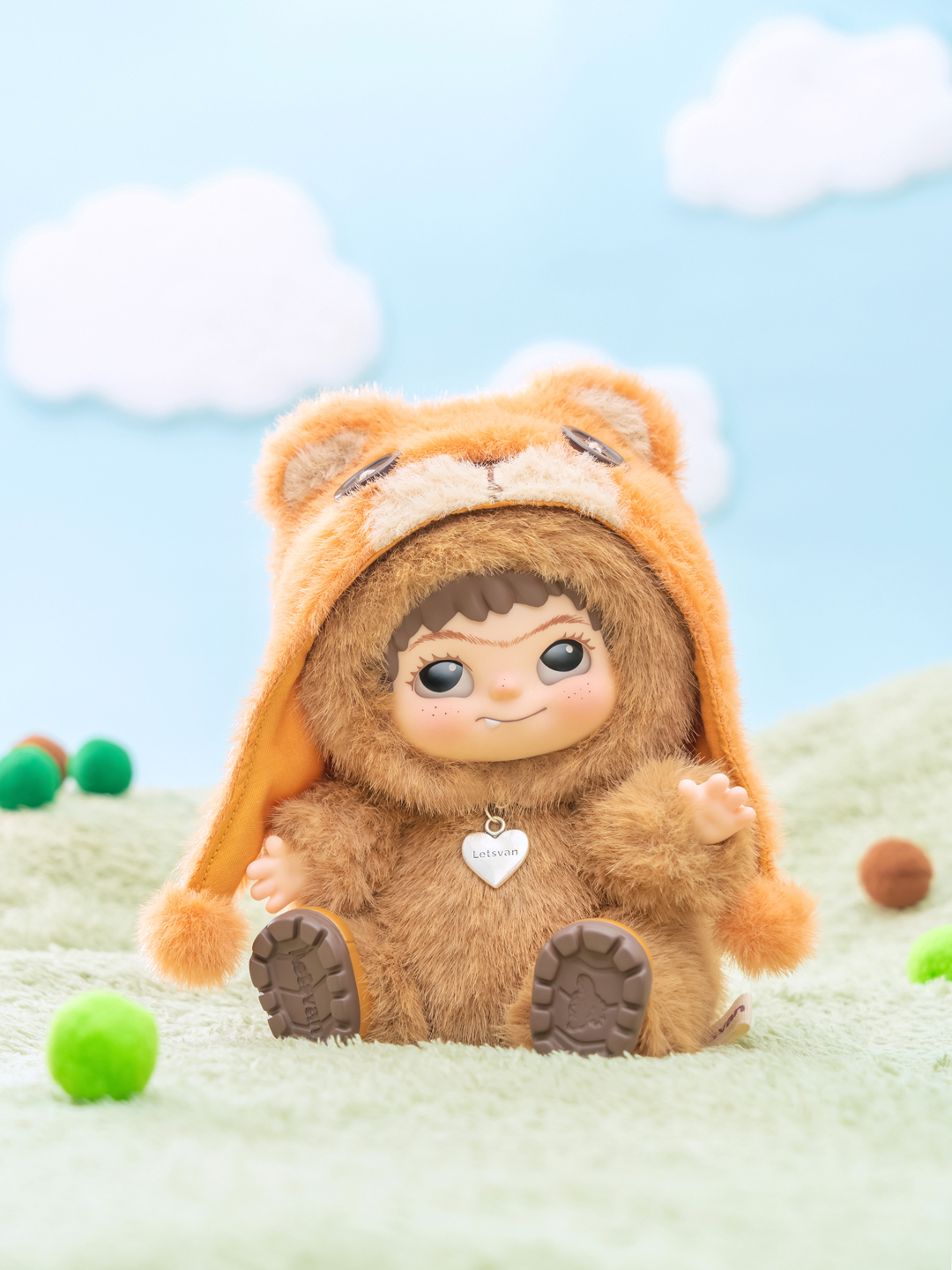 ワクク（WAKUKU）FUZZY TRENDY FUN PARTY | バラ 1パック| ハシー