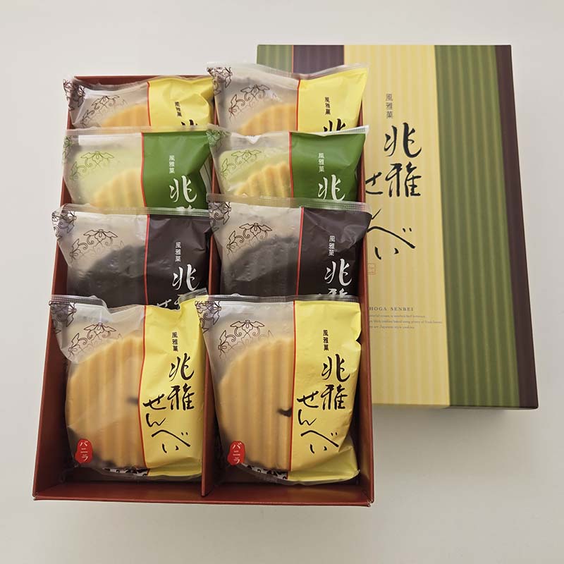 兆雅せんべい 詰合せ | 京都の老舗お菓子問屋「京菓堂」の公式卸売Web