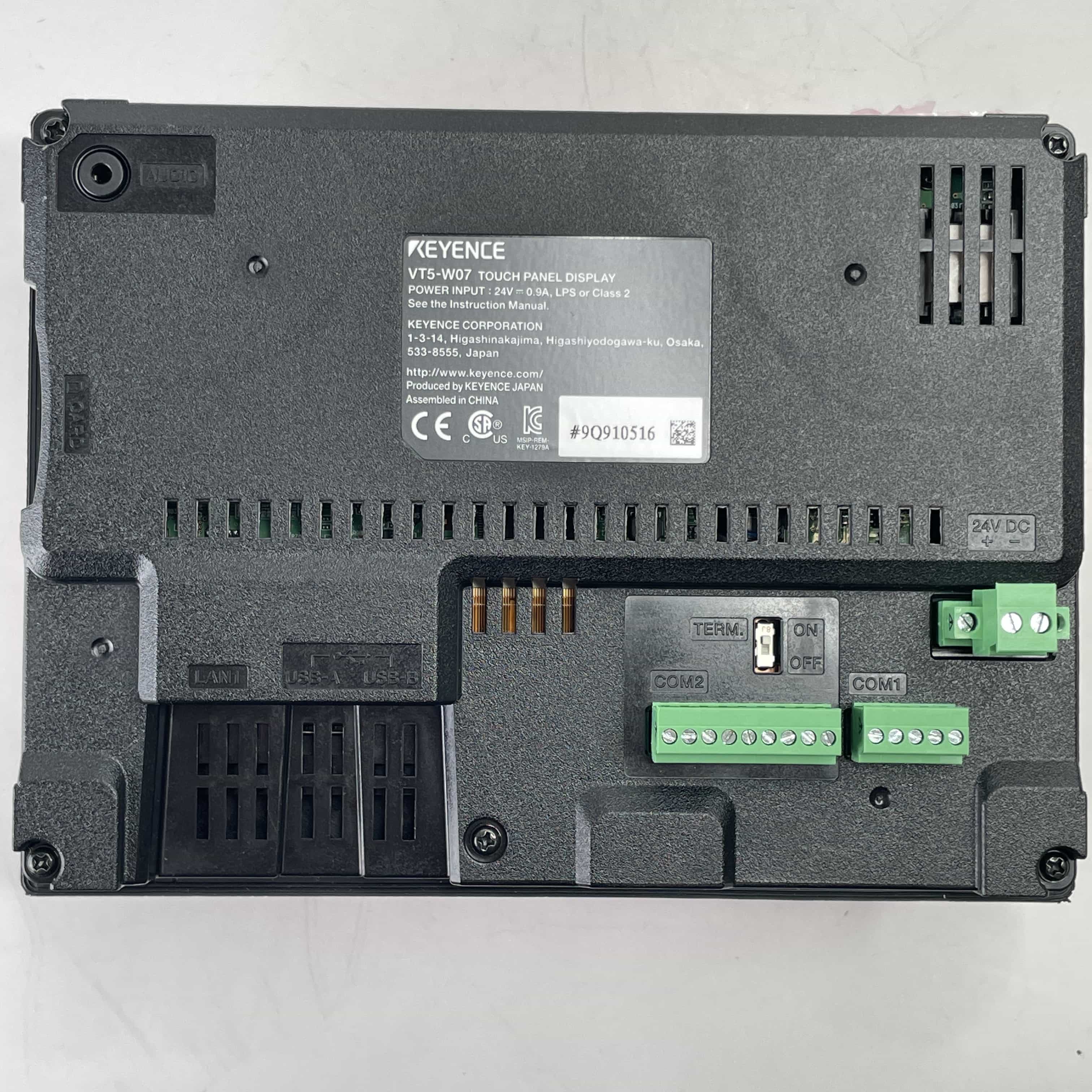 VT5-W07 タッチパネルディスプレイ VT5 シリーズ 7型 ワイド TFT