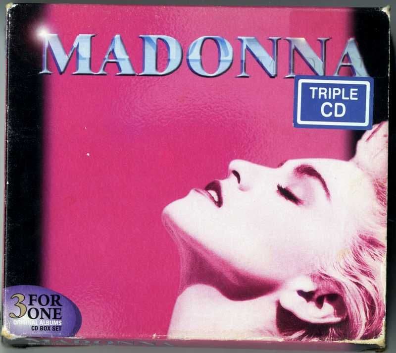 MADONNA 3 FOR ONE - AUSTRALIA 3x CD ALBUM BOX SET
