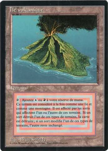 Volcanic Island》[3EDBB] 土地R | 日本最大級 MTG通販サイト「晴れる屋」