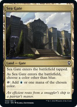 359)《海門/Sea Gate》[CLB] 土地C | 日本最大級 MTG通販サイト