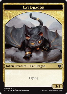 009/007)《猫・ドラゴン+ドラゴントークン/Cat Dragon+Dragon Token