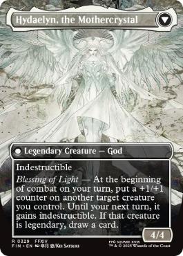 Foil】(329)□ボーダーレス□《星の意思、ヴェーネス/Venat, Heart of