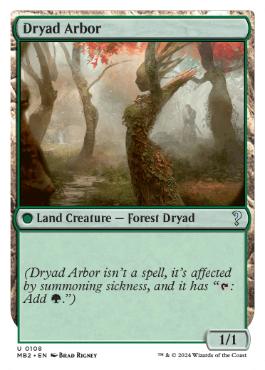 Foil】《ドライアドの東屋/Dryad Arbor》[FUT] 土地U | 日本最大級 MTG