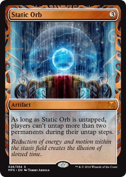 Foil】《静態の宝珠/Static Orb》※部分光沢[MPS] 茶R | 日本最大級 MTG