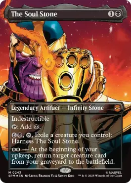 066)《ソウル・ストーン/The Soul Stone》[SPM] 黒R | 日本最大級 MTG