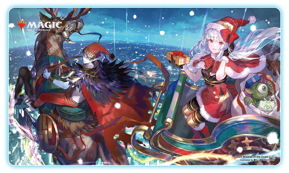 新品未使用 MTG 放浪皇のお花見 プレイマット 放浪皇 藤ちょこ 放浪皇