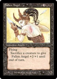 堕天使/Fallen Angel》[6ED] 黒R | 日本最大級 MTG通販サイト「晴れる屋」