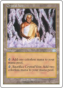 水晶鉱脈/Crystal Vein》[6ED] 土地U | 日本最大級 MTG通販サイト