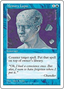 記憶の欠落/Memory Lapse》[JvV] 青C | 日本最大級 MTG通販サイト