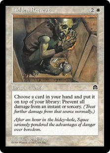 潜伏場所/Hidden Retreat》[STH] 白R | 日本最大級 MTG通販サイト