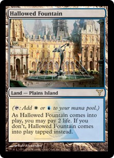 Foil】《神聖なる泉/Hallowed Fountain》[DIS] 土地R | 日本最大級 MTG