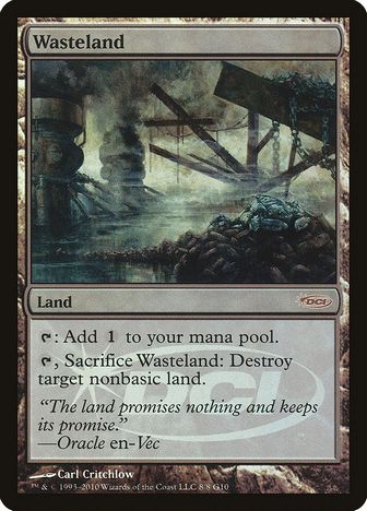 Foil】《不毛の大地/Wasteland》[EXP] 土地R | 日本最大級 MTG通販